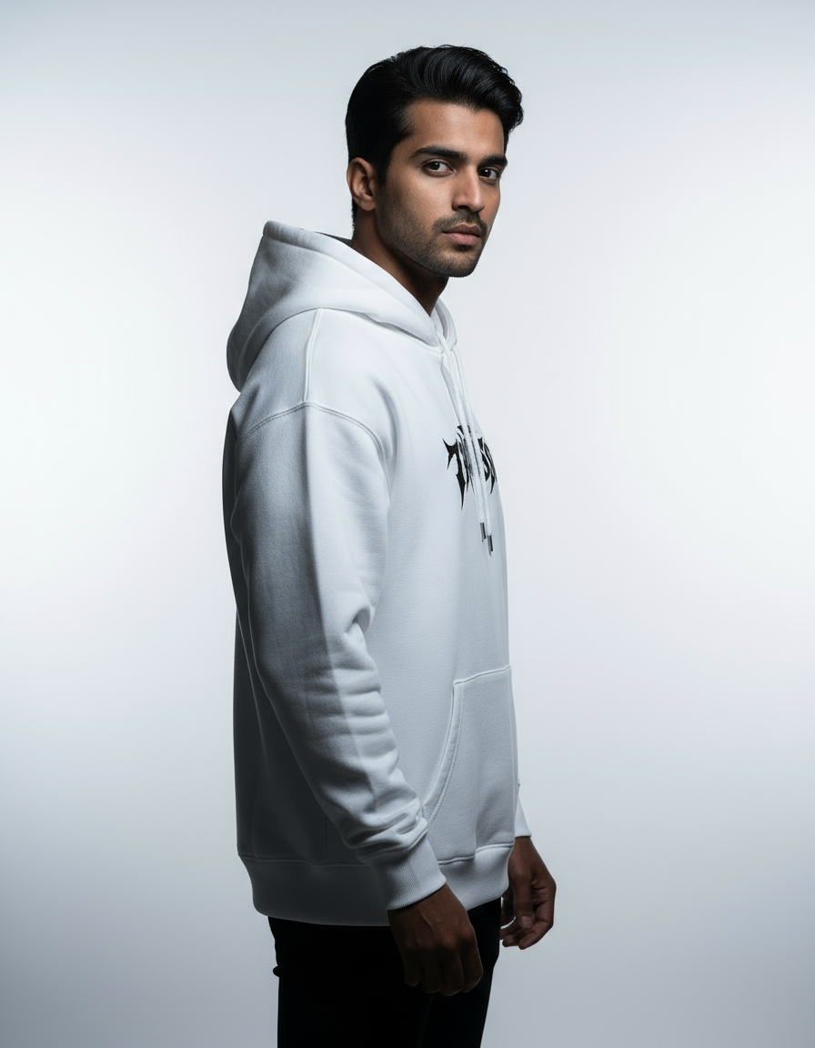 The Vicious Trust Issue Men's Oversized Hoodie | Teeyatra | Abstract