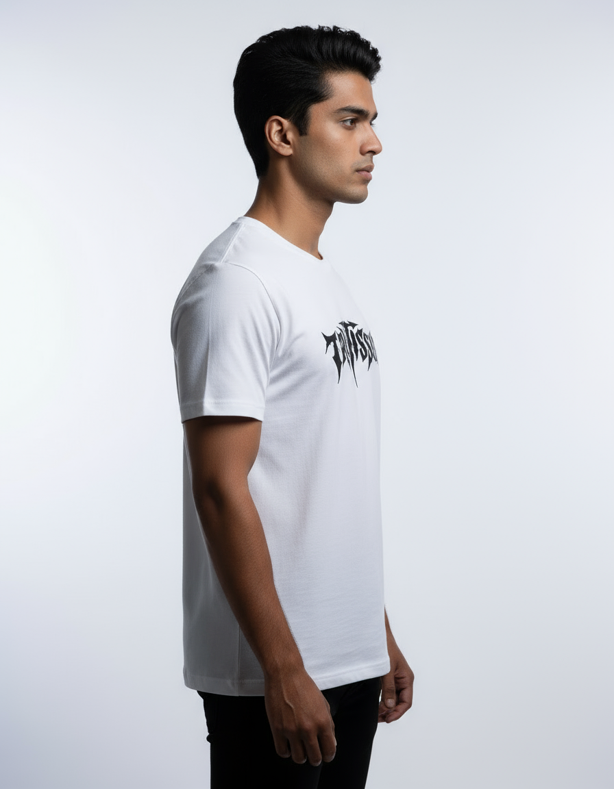 The Vicious Trust Issue Basic T-Shirt | Teeyatra | Abstract