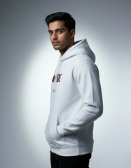 One Piece Logo White Men's Hoodie | Teeyatra | Anime