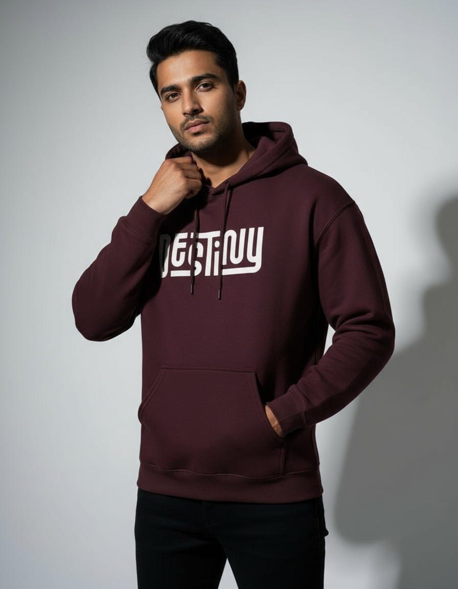 Bold Destiny Graphic Hoodie | Teeyatra