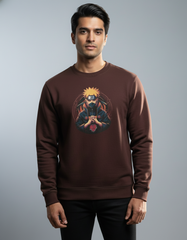 Men's Anime Naruto Crewneck Sweatshirt | Teeyatra