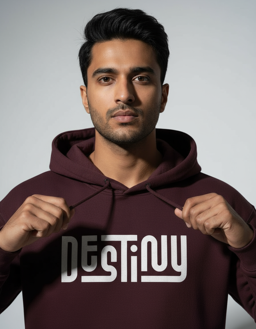 Bold Destiny Graphic Hoodie | Teeyatra