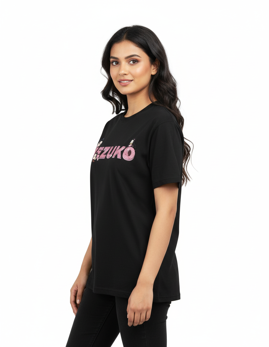 Nezuko Demon Slayer Ladies T-Shirt | Teeyatra | Anime