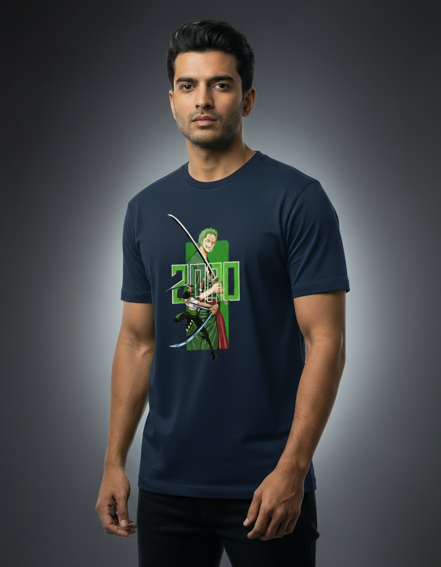 Roronoa Zoro Men's T-shirt | Teeyatra | Anime
