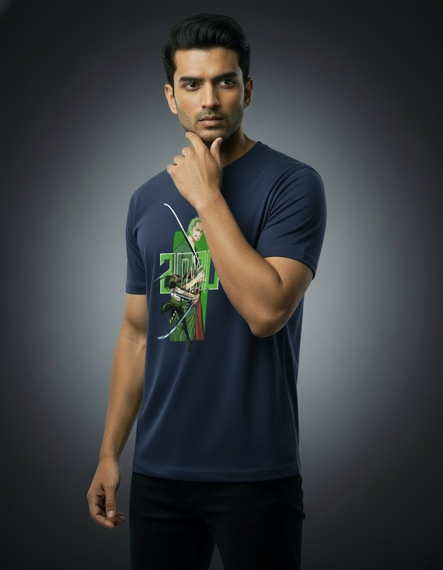 Roronoa Zoro Men's T-shirt | Teeyatra | Anime