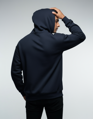 Pixel-Drop "RESPECT" Graphic Oversized Hoodie