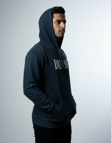 The Insane Vibe Men's Acid Washed Hoodie | Teeyatra