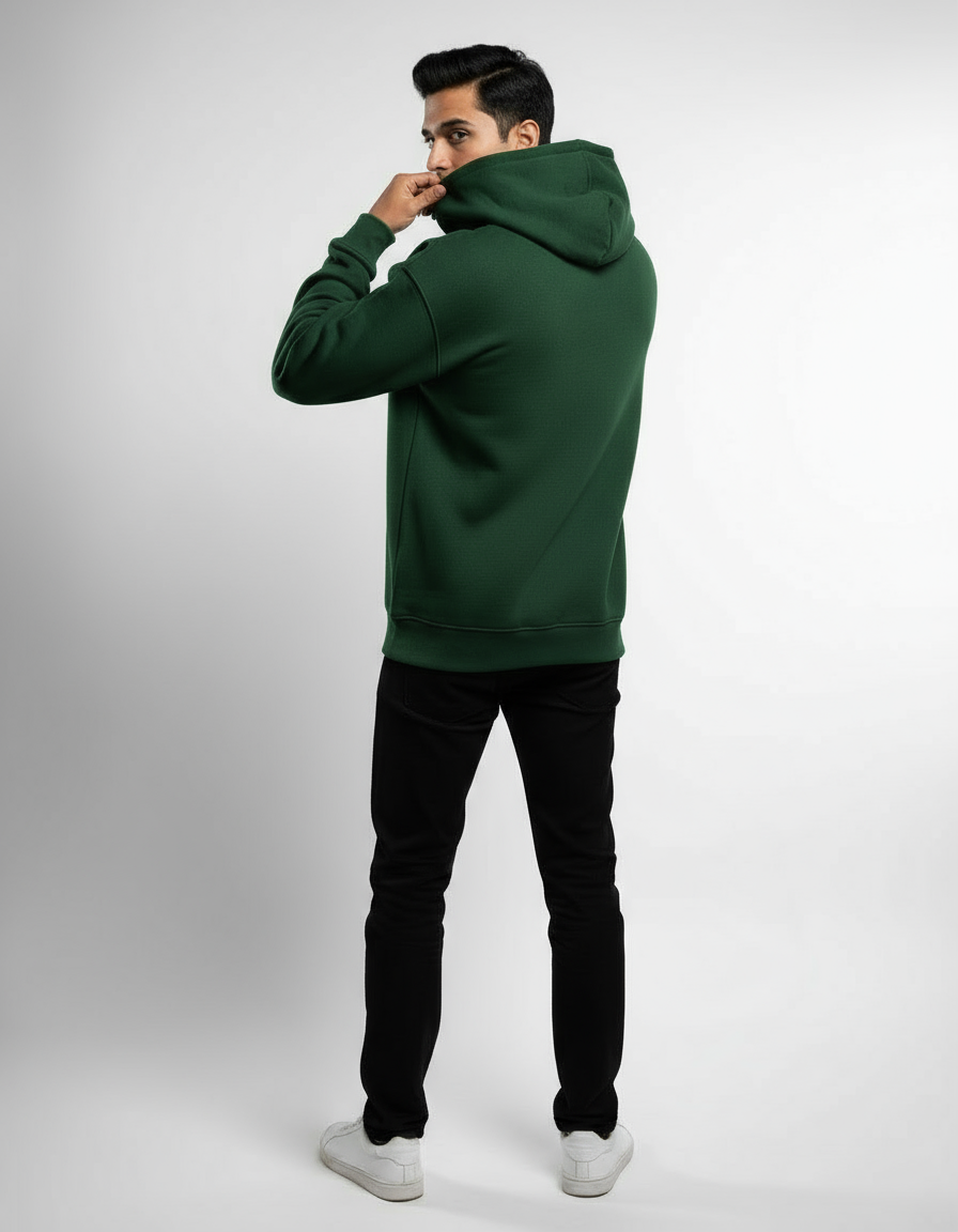 Just Vibing Back Bencher Oversized Hoodie | Teeyatra