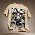 Teeyatra Stone Hashira Gyomei Oversized 240 GSM Tee