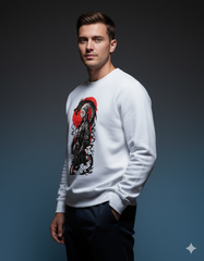 The Dragon's Ascent Premium Men's Sweatshirt | Teeyatra | Anime