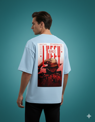 Monkey D. Luffy One Piece Men's Terry Oversized Tee - Premium Anime Streetwear | TEEYATRA