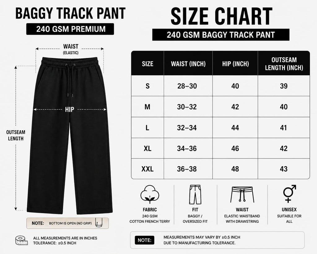 Teeyatra Tanjiro Premium Baggy Track Pant