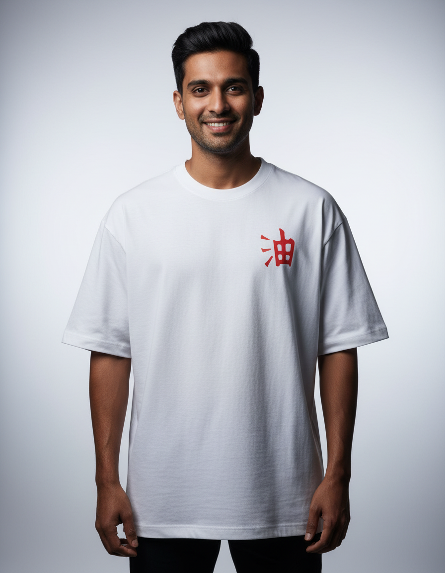 "JIYARA" Soul-Inspired Oversized T-Shirt – Teeyatra Heritage Streetwear