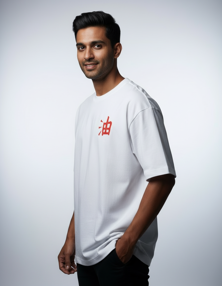 "JIYARA" Soul-Inspired Oversized T-Shirt – Teeyatra Heritage Streetwear