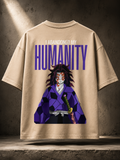 Kokushibo “I Abandoned My Humanity” Oversized T-Shirt – 240 GSM French Terry | TeeYatra