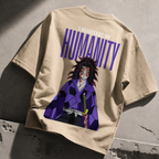 Kokushibo “I Abandoned My Humanity” Oversized T-Shirt – 240 GSM French Terry | TeeYatra
