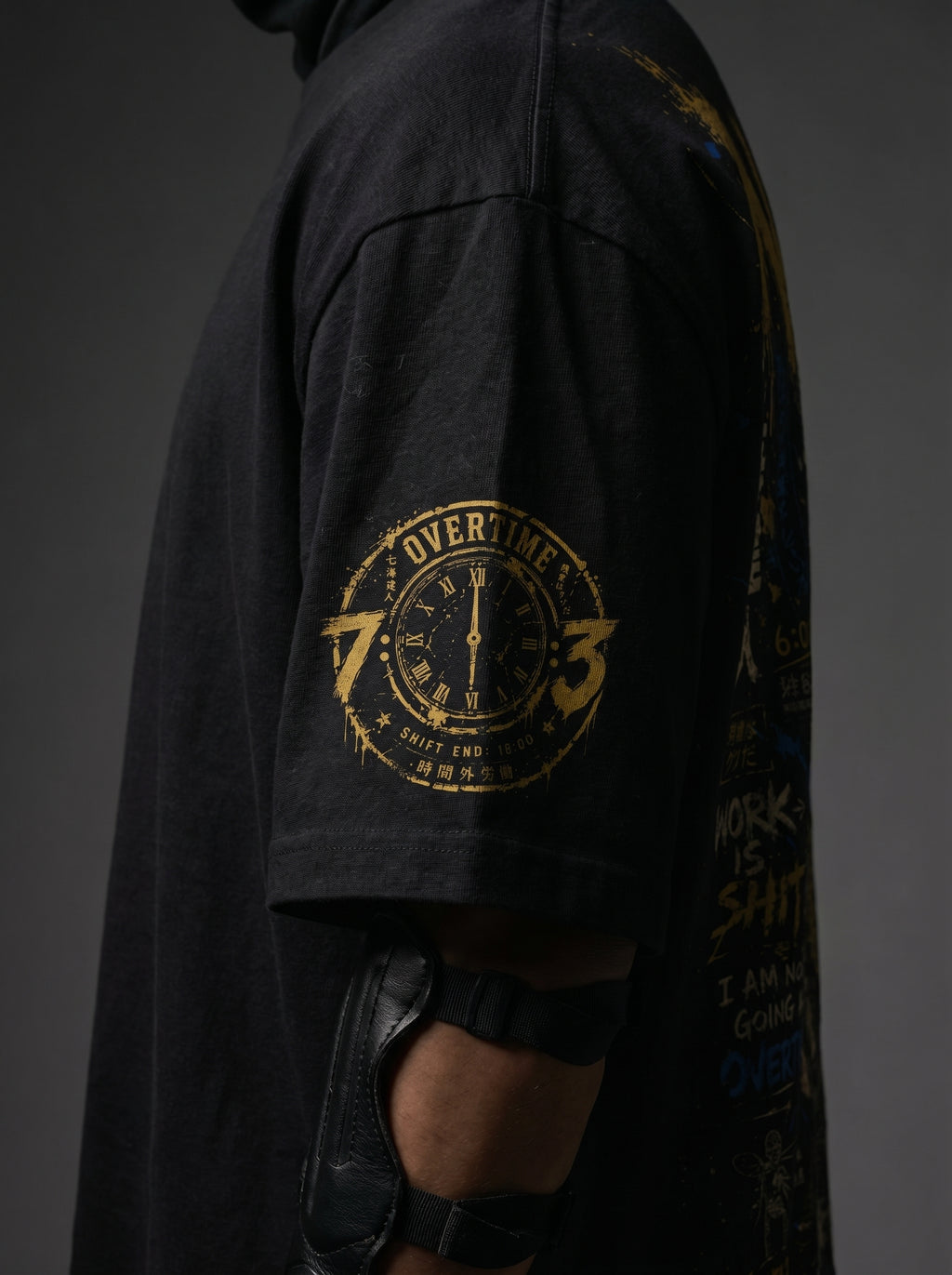Teeyatra Kento Nanami Overtime Oversized T-Shirt