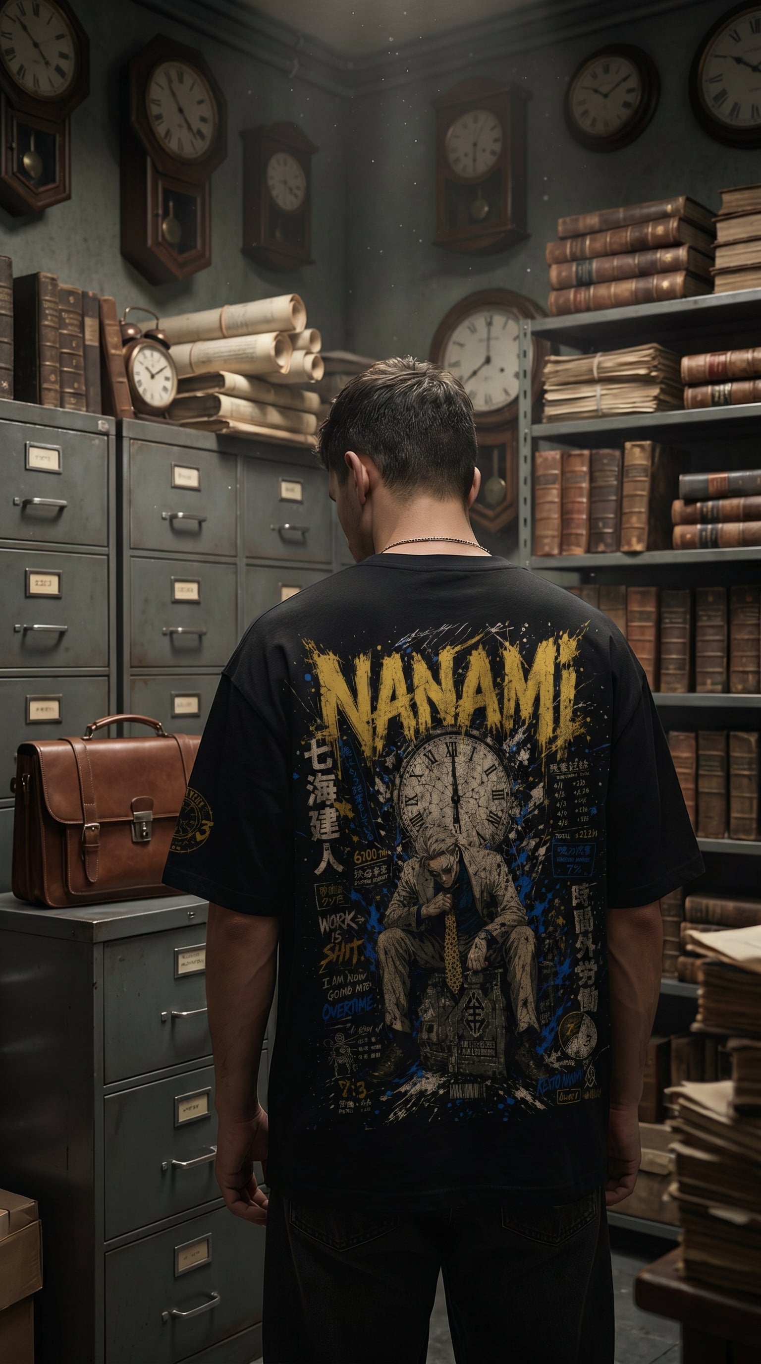Teeyatra Kento Nanami Overtime Oversized T-Shirt