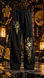 Zenitsu Agatsuma 240 GSM French Terry Baggy Track Pant