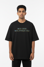 Teeyatra "Multiverse 2026" Premium Oversized T-Shirt – 240 GSM French Terry