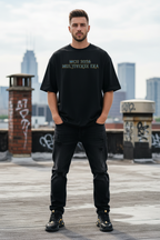 Teeyatra "Multiverse 2026" Premium Oversized T-Shirt – 240 GSM French Terry