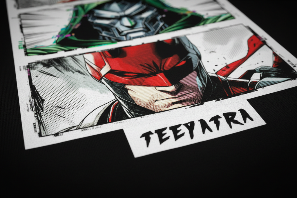 Teeyatra "Multiverse 2026" Premium Oversized T-Shirt – 240 GSM French Terry