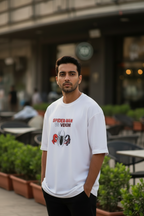 Spider-Man vs. Venom: The Ultimate Battle – Heavyweight Oversized French Terry T-Shirt