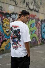 Spider-Man vs. Venom: The Ultimate Battle – Heavyweight Oversized French Terry T-Shirt