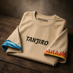 Teeyatra Tanjiro Storm Oversized T-Shirt