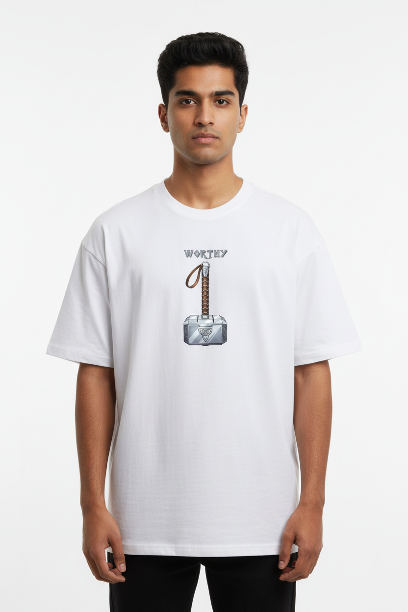 Thor: Odinson Premium Oversized T-Shirt – 240 GSM French Terry