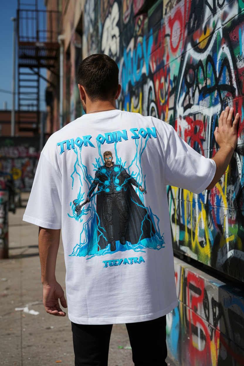 Thor: Odinson Premium Oversized T-Shirt – 240 GSM French Terry