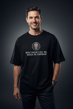 Teeyatra “Perfection Has A Form” Ultron Oversized T-Shirt – 240 GSM French Terry - TEEYATRA