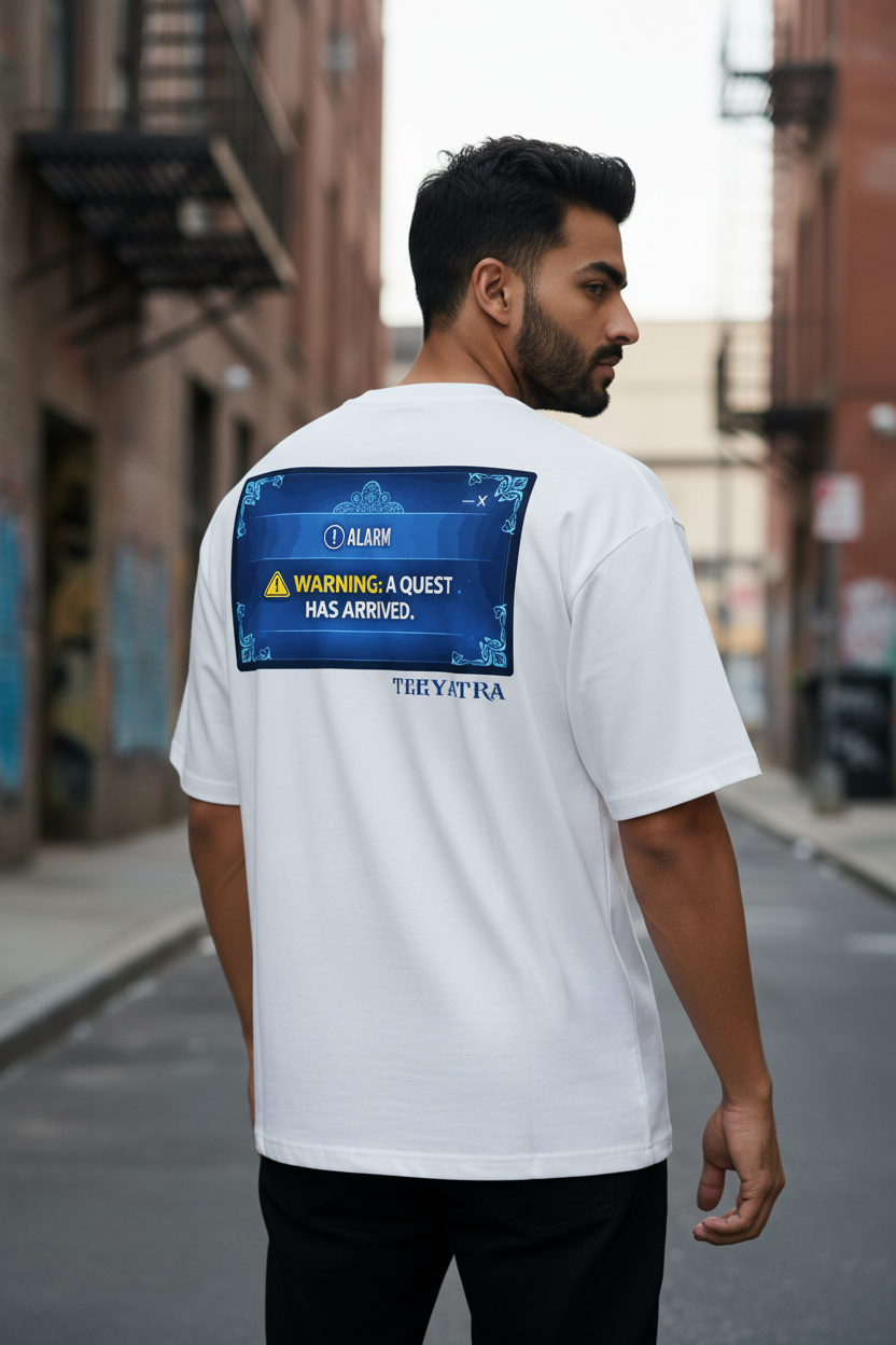 The System’s Call | Oversized Heavyweight Tee