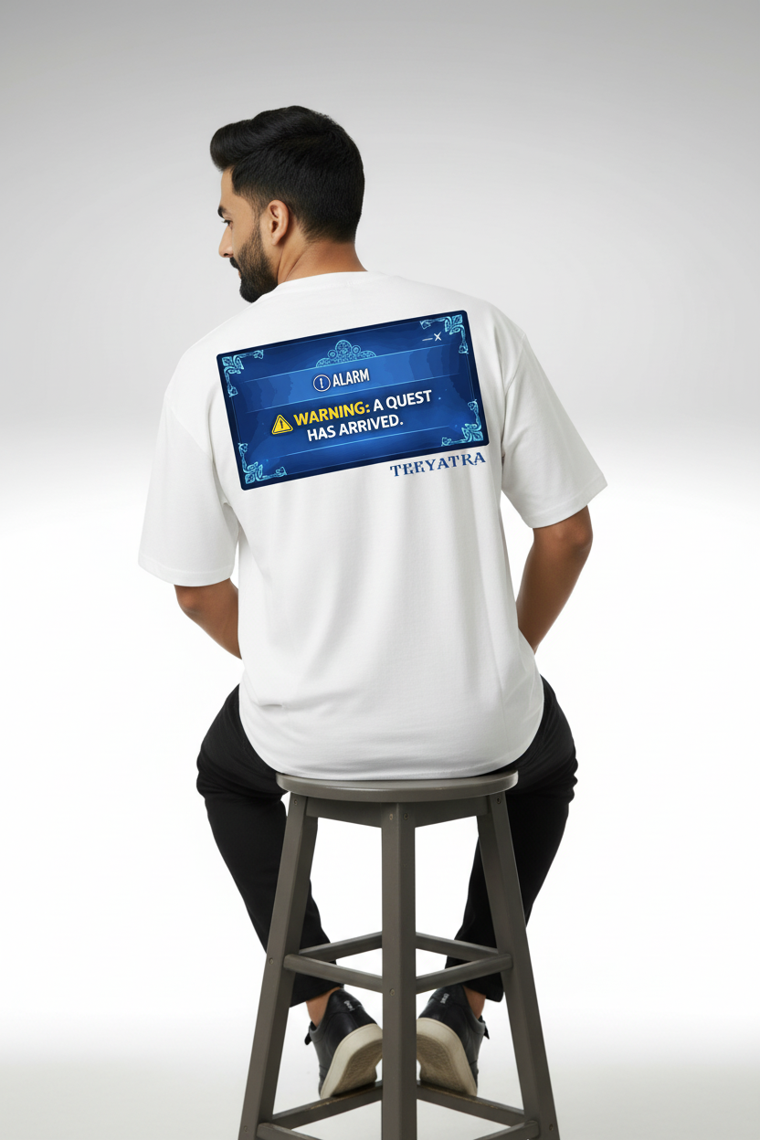 The System’s Call | Oversized Heavyweight Tee