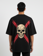 Killer Skull Graphic | Heavyweight 240 GSM Oversized Streetwear T-Shirt