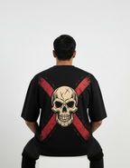 Killer Skull Graphic | Heavyweight 240 GSM Oversized Streetwear T-Shirt