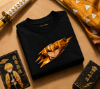 Teeyatra Zenitsu Thunder Oversized T-Shirt
