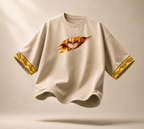 Teeyatra Zenitsu Thunder Oversized T-Shirt