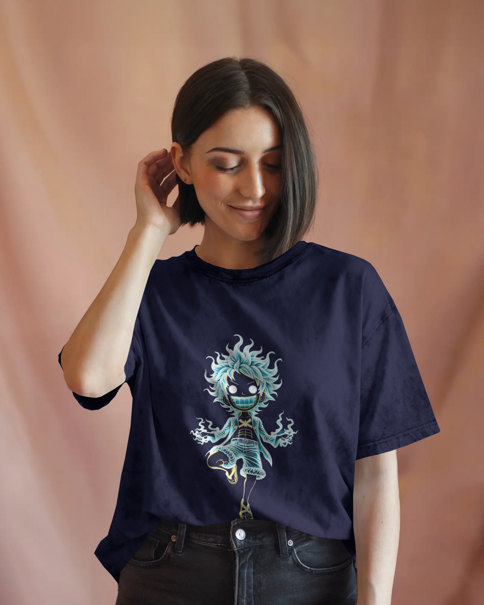 Unleashed Joy Boy Unisex Oversized Classic T-shirt | Teeyatra | Anime