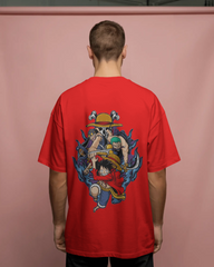 One Piece Inspired Graphic Anime Men's Oversized Classic T-shirt | Teeyatra