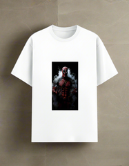Deadpool Dark & Smoky Graphic Unisex Basic T-Shirt | Teeyatra