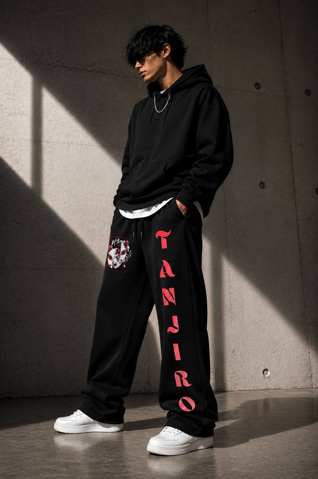 Teeyatra Tanjiro Premium Baggy Track Pant
