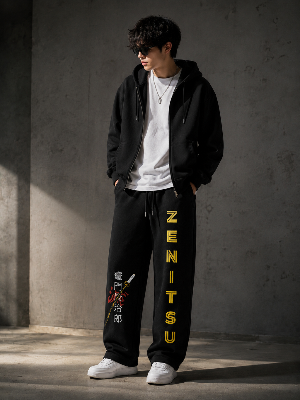 Teeyatra Zenitsu Premium Baggy Track Pant