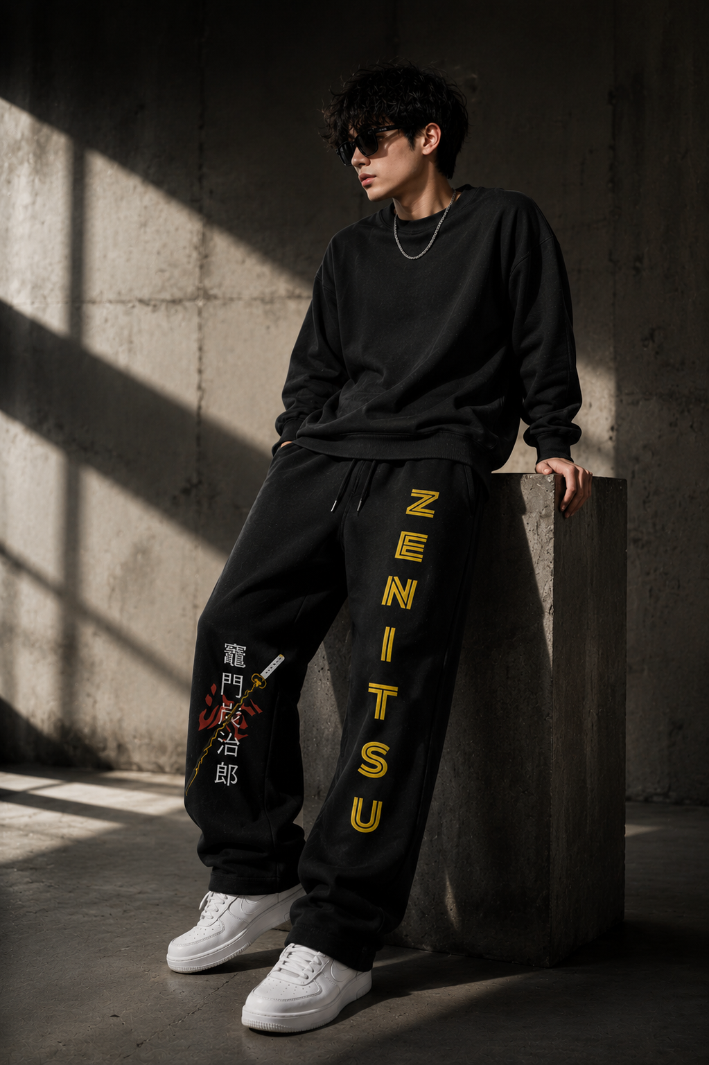 Teeyatra Zenitsu Premium Baggy Track Pant