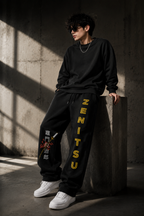 Teeyatra Zenitsu Premium Baggy Track Pant