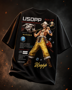 Teeyatra Usopp Sharpshooter Oversized T-Shirt