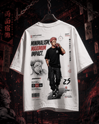 Teeyatra Sukuna Minimal Impact Oversized T-Shirt