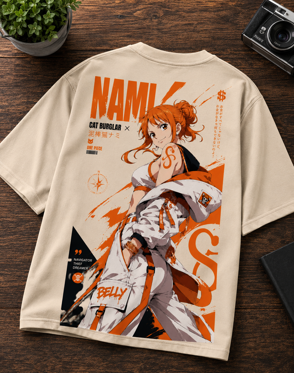 Teeyatra Nami Navigator Oversized T-Shirt
