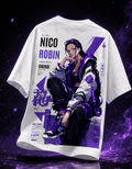 Teeyatra Nico Robin Devil Child Oversized T-Shirt
