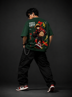 Teeyatra Monkey D. Luffy Oversized T-Shirt